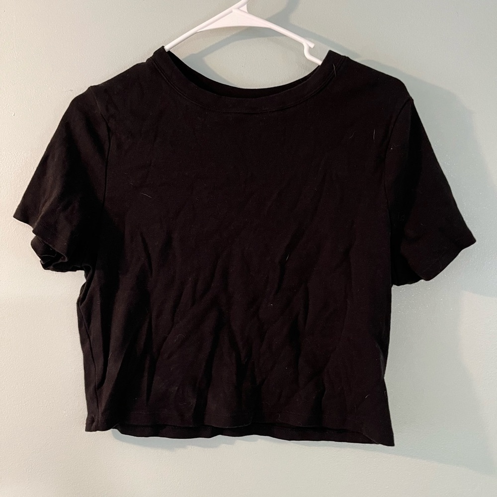 No Boundaries Black Crop Top
